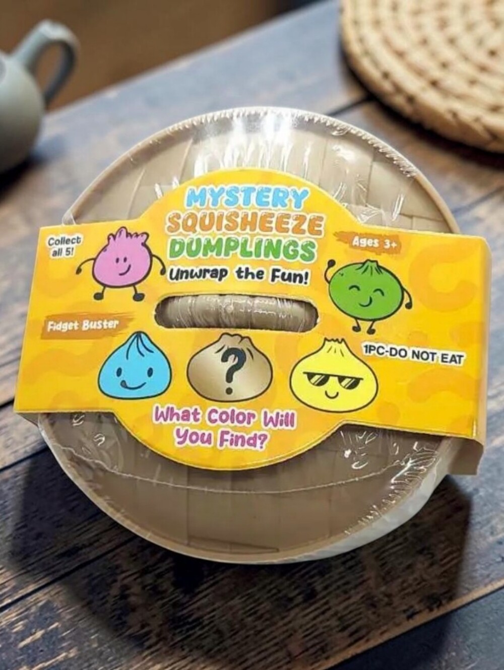 Mystery Squisheeze Dumplings Dumpling Mystery Pack [1 RANDOM Dumpling]